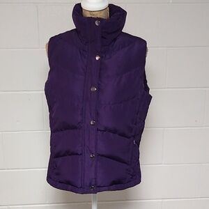 KENNETH COLE REACTION DOWN FILLED, PUFFER VEST, ZIP & SNAP, 2 ZIPPER POCKETS